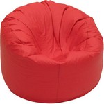 Comfort Research Jumbo Bean Bag with Liner - Royal Blue Vinyl